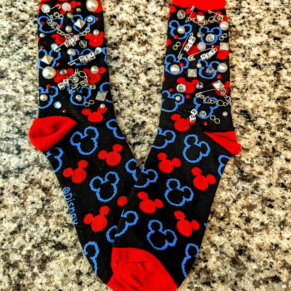 Colorful Patterned Graphic Socks - Picture 3 of 5